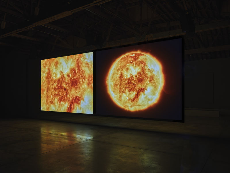 Steve MᶜQueen, Sunshine State , 2022. I nstallation view, Dia Chelsea , New York, 2024 – 25. © Steve MᶜQueen. Photo: Don Stahl . Courtesy Dia Art Foundation