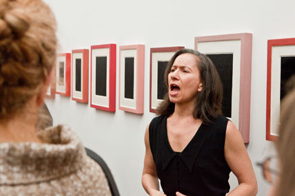 “Andrea Fraser. Wolfgang Hahn Prize 2013”, Museum Ludwig, Cologne, exhibition view