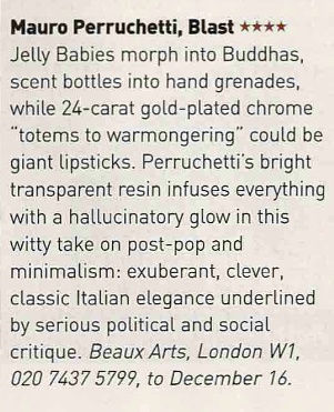 Mauro Perucchetti, Blast