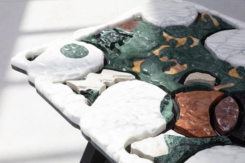 The Moral of the Story, Piazza Liberty Milan, 2021, commissioned by Fondazione Henraux