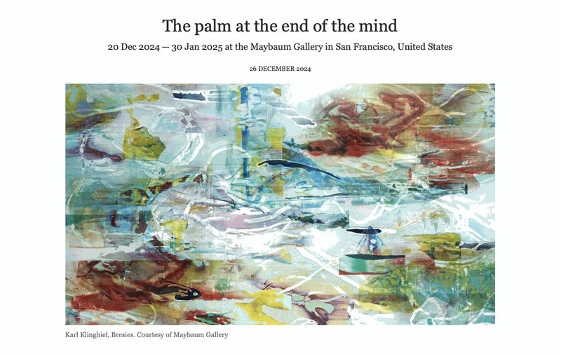 MEER Art | The Palm at the End of the Mind