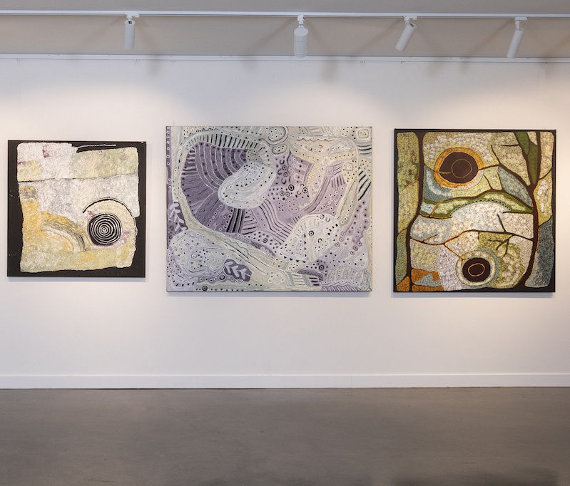 Betty Campbell, Anita Pumani, Umatji Tjapalyi | Installation photos Tobias Titz