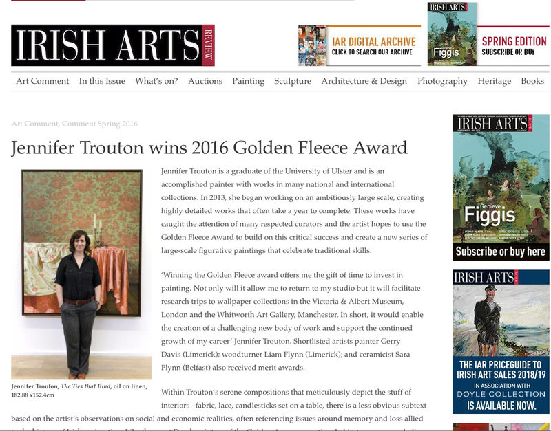 Jennifer Trouton wins the 2016 Golden Fleece Award.