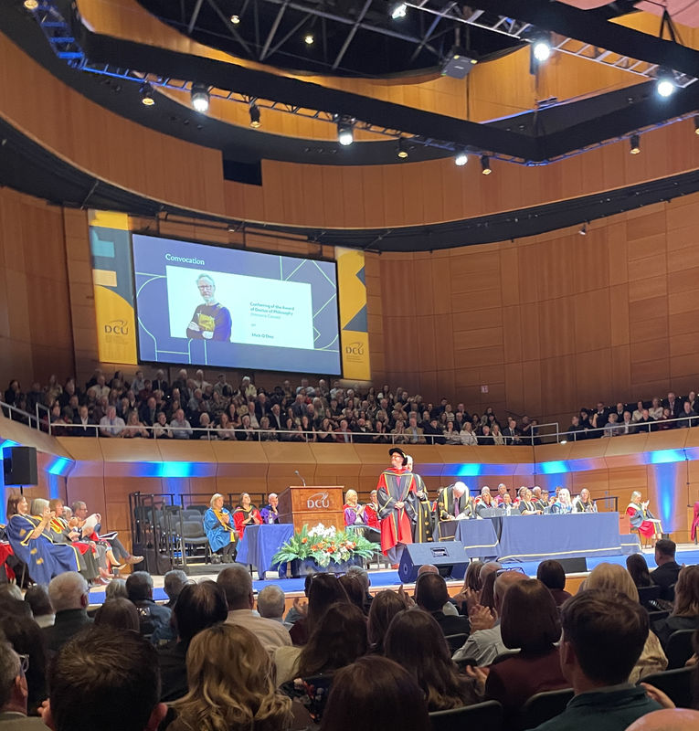 Mick O'Dea awarded an honorary doctorate