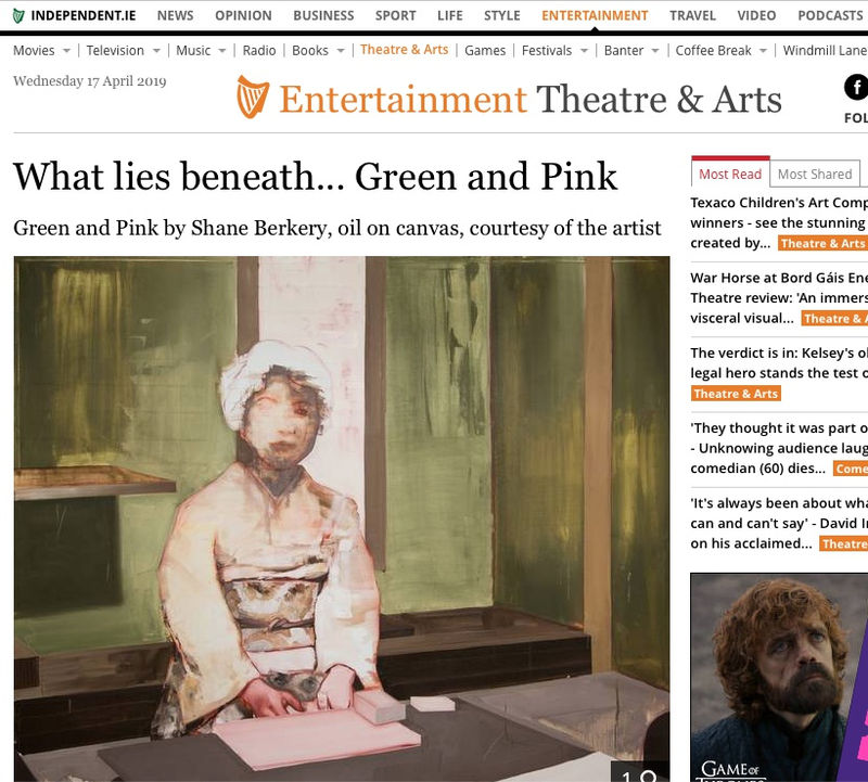 What lies beneath: Shane Berkery