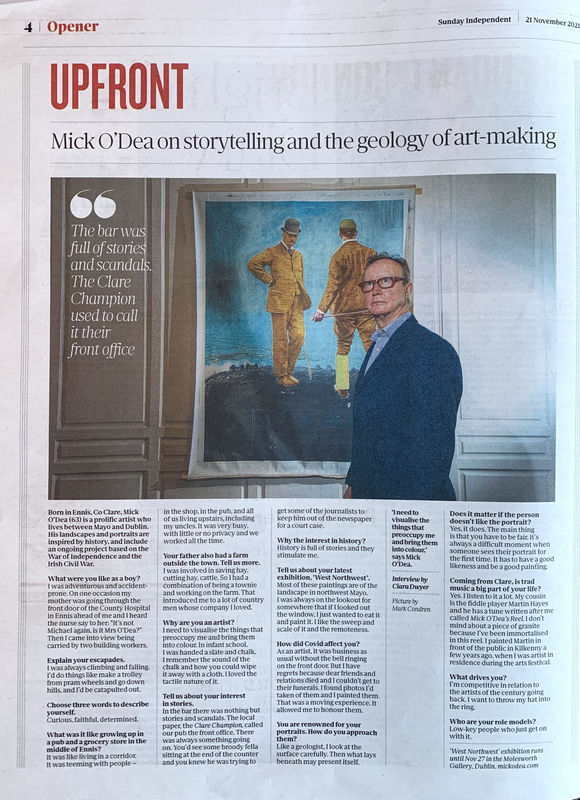 West Northwest: Mick O'Dea