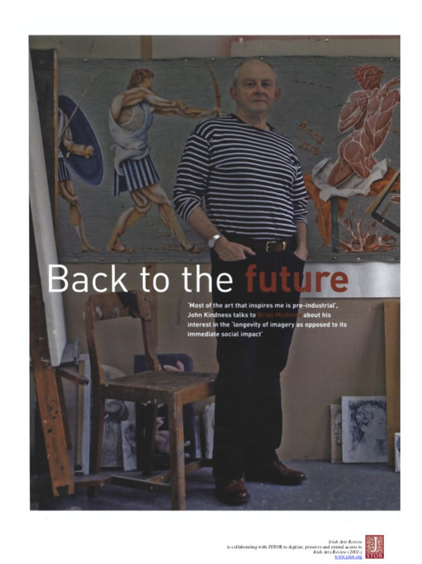 John Kindness in The Irish Arts Review