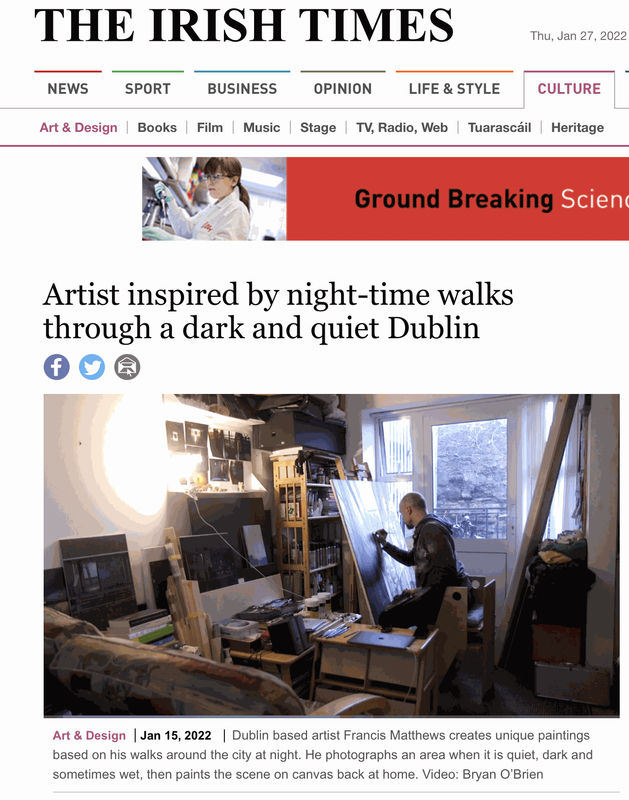 Francis Matthews: The Irish Times