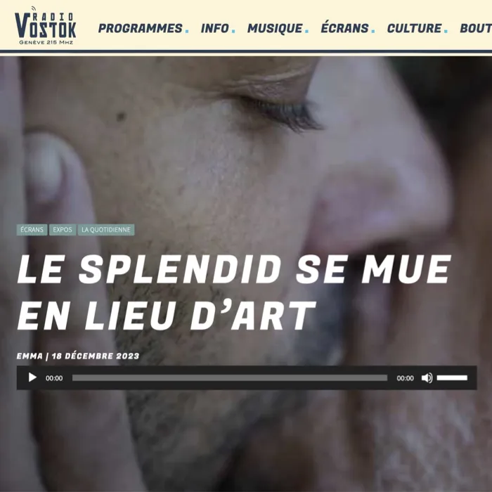 Le Splendid se mue en lieu d'art