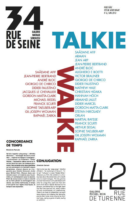 34 rue de Seine n°6- Hors - série spécial Talkie-Walkie