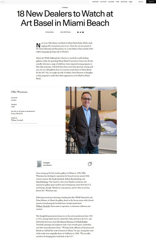 18 New Dealers to Watch at Art Basel Miami - Artsy