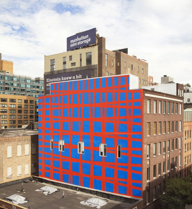 Morellet à la DIA Chelsea (photo Bill Jacobson Studio)