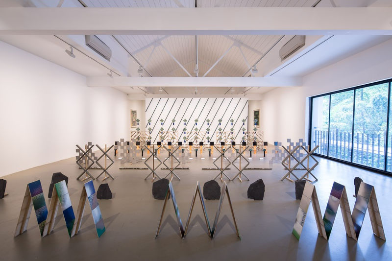 Installation view of Masanori Handa, A Palace, 2017, Ota Fine Arts, Singapore