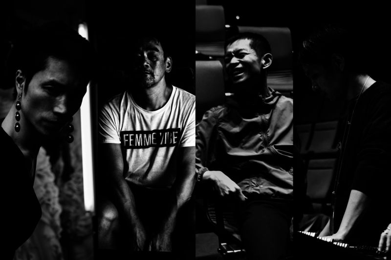 Akira the Hustler and Tetsuya Umeda performing event Cliff Side,Yokohama