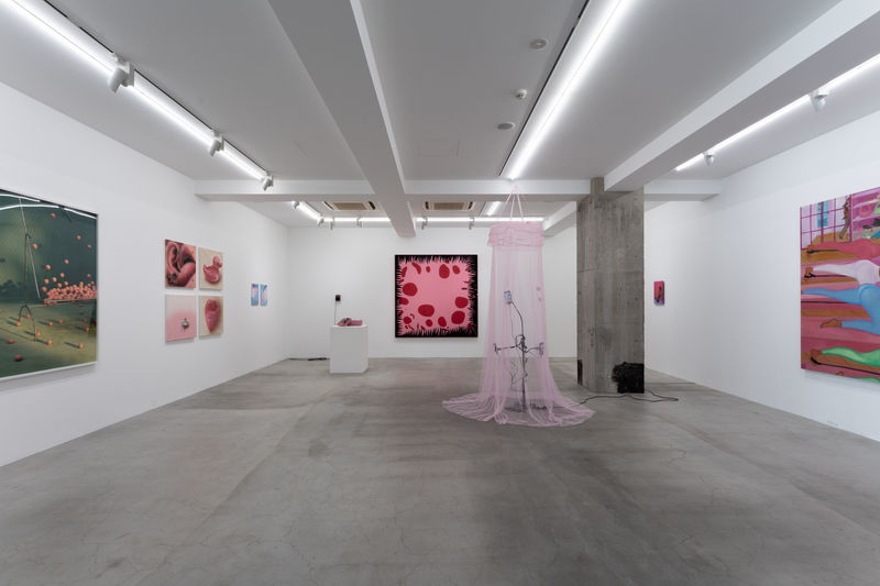 「Pink」（オオタファインアーツ）展示風景　撮影：鐘ヶ江歓一