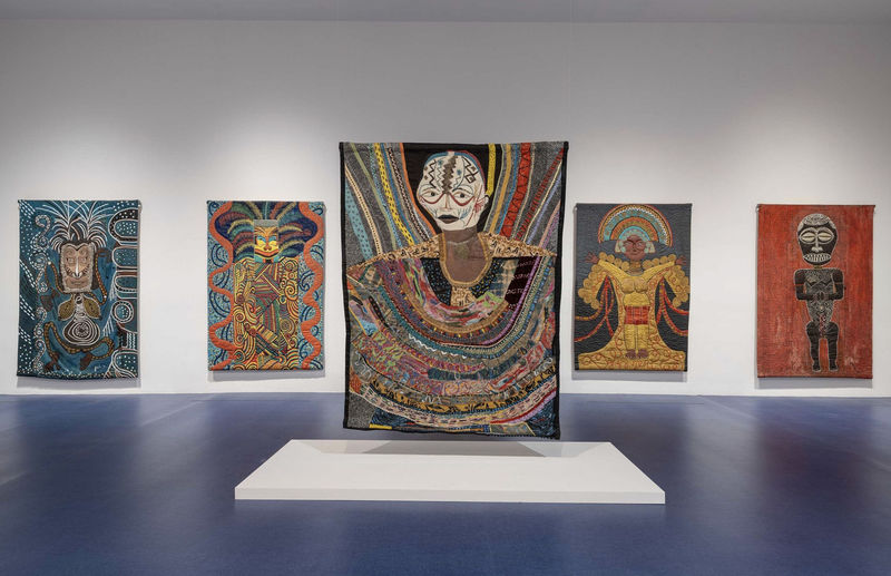 Pacita Abad, The First Retrospective of Pacita Abad's Paintings, co-curated by Victoria Sung and Ruba Katrib at MoMA PS1, New...