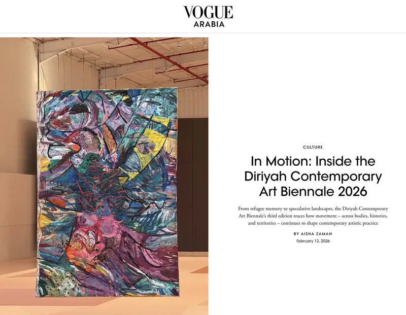 In Motion: Inside the Diriyah Contemporary Art Biennale 2026