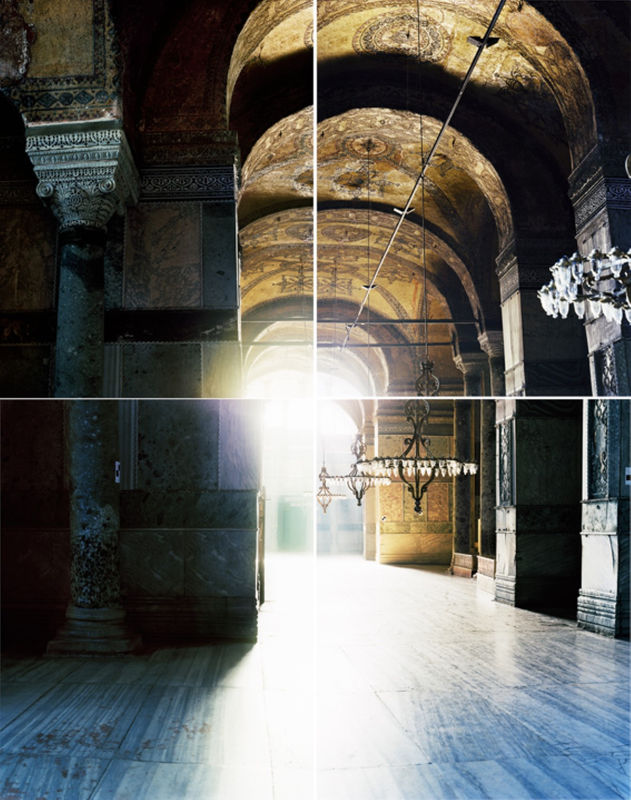Ola Kolehmainen Hagia Sophia year 537 IV , 2014 C print Edition of 5 228 x 180 cm / 89.7 x 70.8 in Edition of 5 173 x 152 cm / 68.1 x 59.8 in