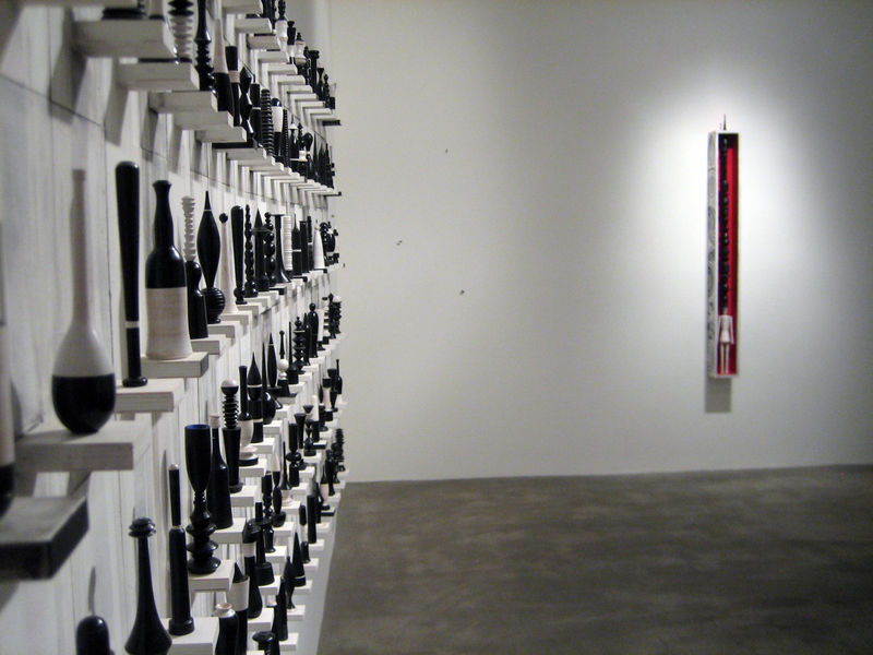 Jay Johnson | Once Again, Differently and Other New Painted Sculptures, Quint Contemporary Art: 7739 Fay Avenue