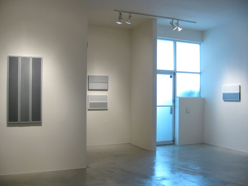 KRISTJÁN GUDMUNDSSON | Paintings in Gray and White Frames, Quint Contemporary Art: 7739 Drury Lane