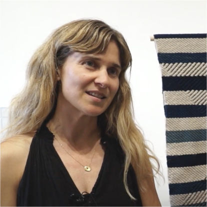 Video Sample Record, Video from her latest installation.