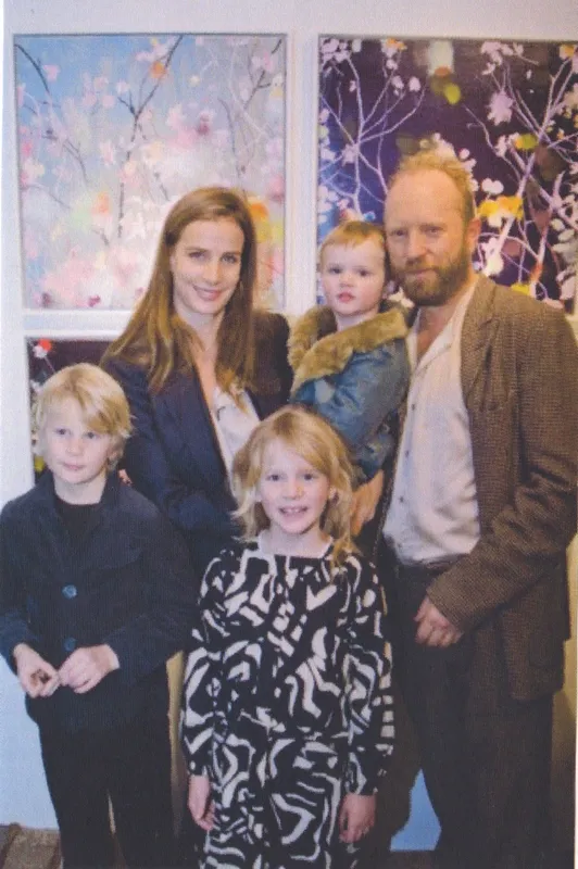 Rachel Griffiths and Andy Taylor at Rebecca Hossack Art Gallery