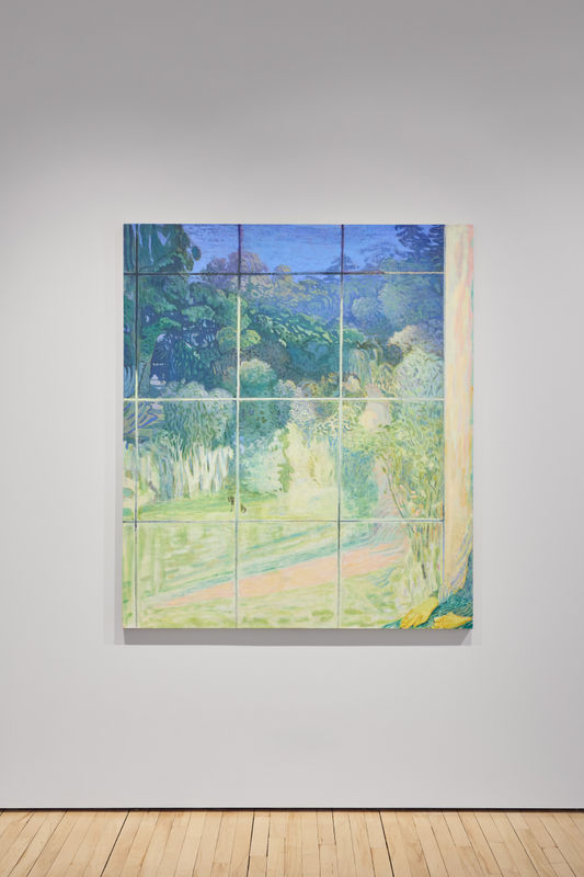 Window, 2025 oil on canvas 150 x 130 cm 59 x 51 1/8 in