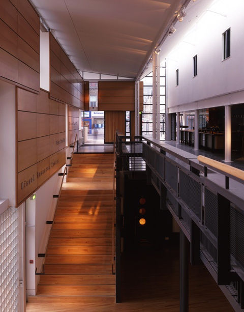 Richard Murphy Architects, DCA Foyer