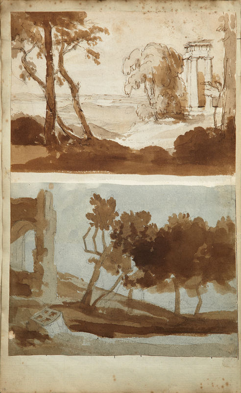 Page from an album in the RSA Collections (detail)