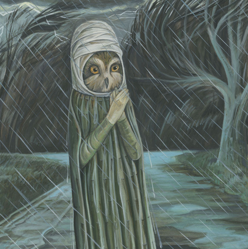 Edward Summerton RSA, The Visit 1 (detail)