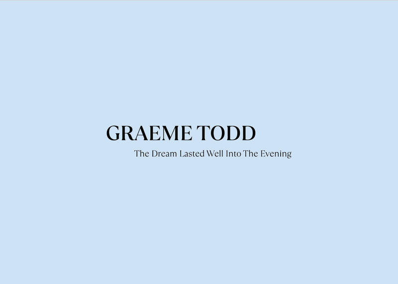 Graeme Todd, The Dream Lasted Well Into The Evening