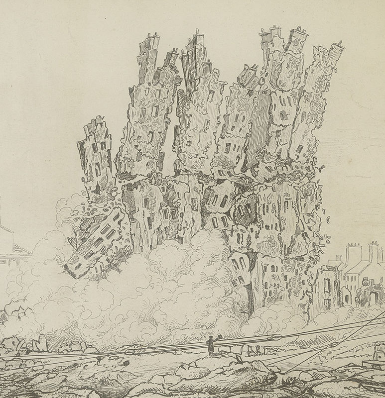 William H. Lizars, Eight Engravings of the Ruins Occassioned by the Great Fires in Edinburgh on the 15th, 16th and...