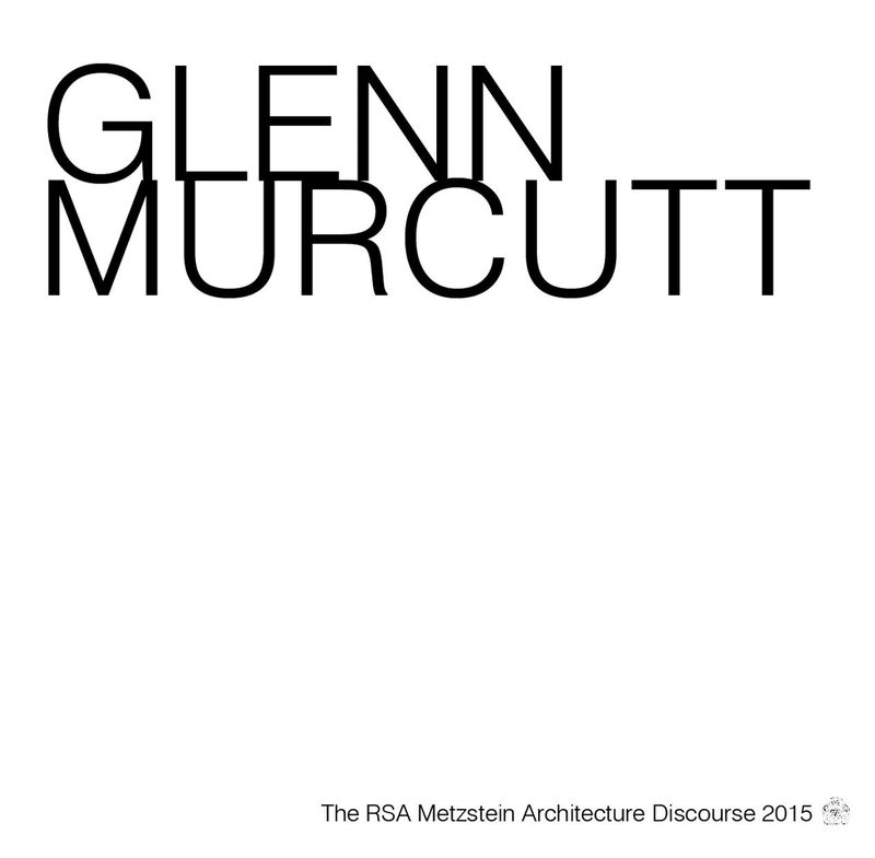 The RSA Metzstein Architecture Discourse 2015, Glen Murcutt