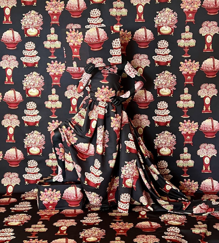 Cecilia Paredes, Cupcake Rose, 2023, Signed and dated on the reverse, Photo performance inkjet print, 45 x 42 in, 114.3 x 106.7 cm, Edition of 7 plus 3 artist's proofs