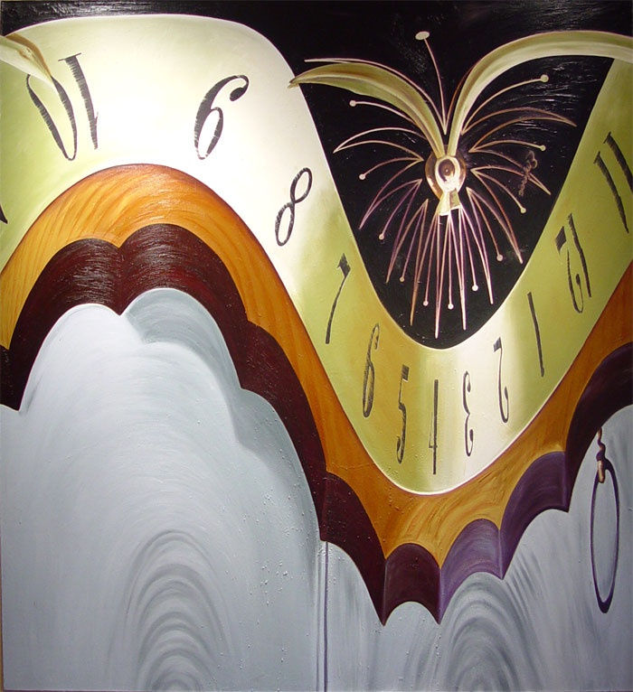 Ray Smith, Empire II, 2003 Oil on canvas 70 x 64", 177.8 x 162.6 cm