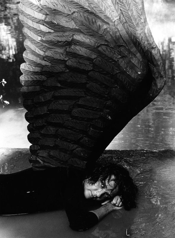 Graciela Iturbide, Julio Galán, artista Monterrey, México, 1993, Gelatin silver print 20 x 16", 50.8 x 40.6 cm