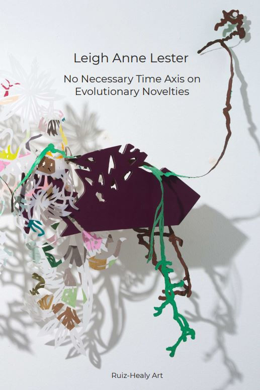 Leigh Anne Lester: No Necessary Time Axis on Evolutionary Novelties, Essay by Hills Snyder | Ruiz-Healy Art