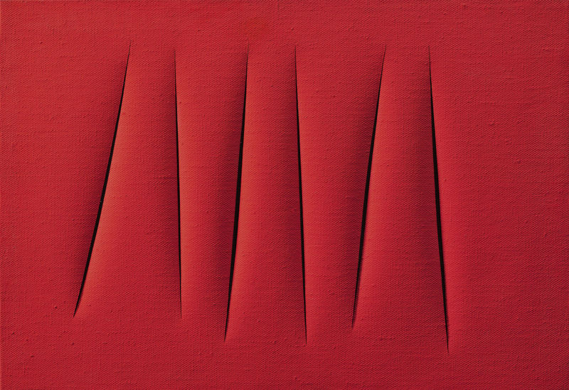 Lucio Fontana, Concetto Spaziale, Attese, 1964-65