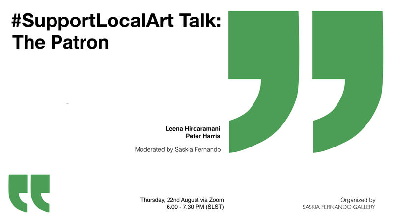 Watch | #SLA Talks: The Patron, A talk on the patrons' role in supporting emerging artists and the growth of...