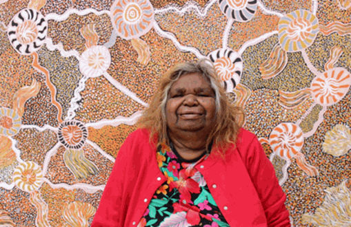 Photo by Rhett Hammerton, courtesy of Iwantja Arts.