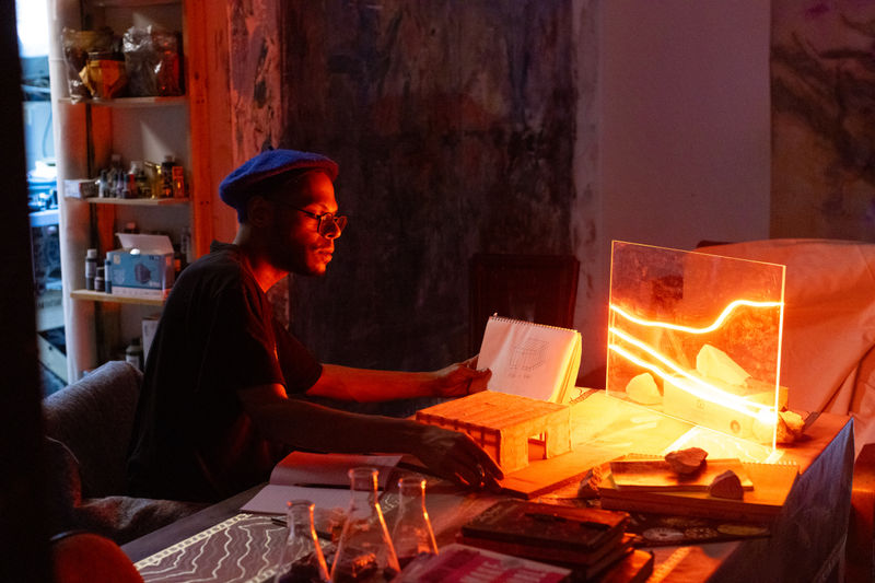 Art Here, Group Exhibition, Louvre Abu Dhabi , Hashel Al Lamki