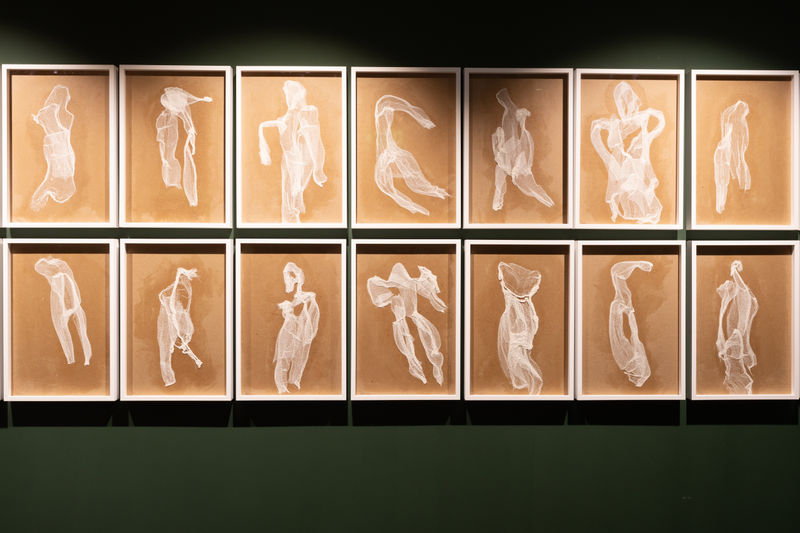 Gauze, Hazem Harb Solo, Curated by Munira Al Sayegh, Tabari Artspace