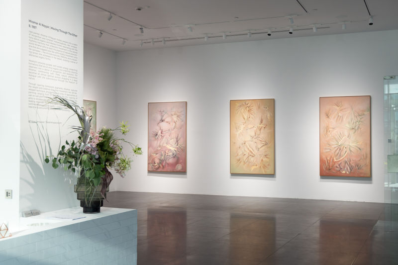 Moving Through The Ether, Miramar Al Nayyar Solo Exhibition, Tabari Artspace