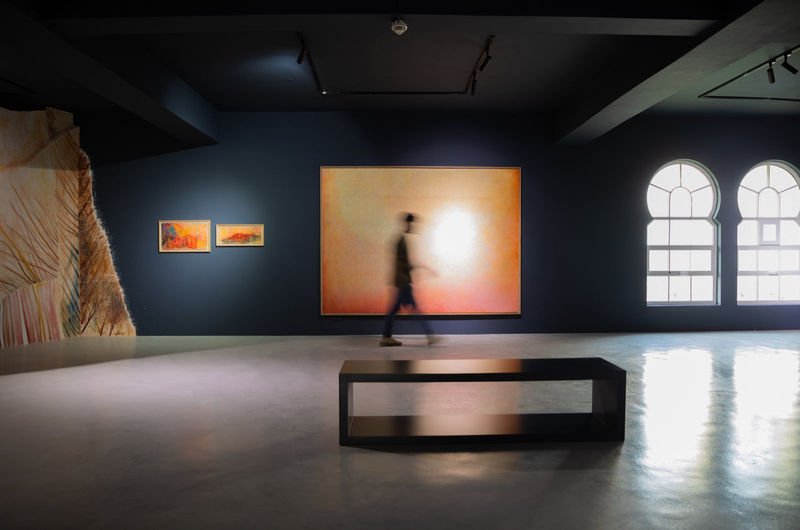 Chafa Ghaddar Solo at Maraya Art Centre, Your Sun That Kept Setting