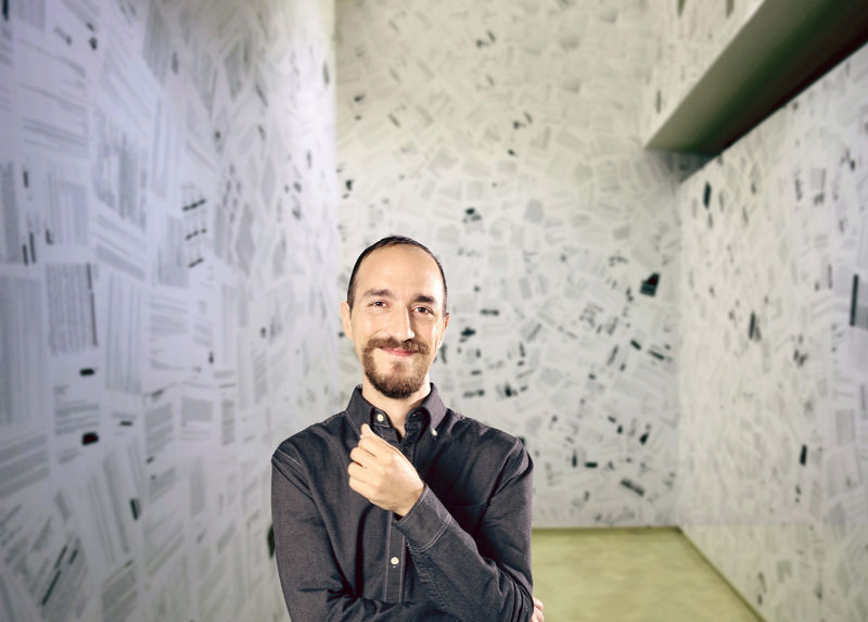 Spotlight: Artist Yucef Merhi Turns the Digital Physical in Installation Focused on Hacked, Intercepted Govt. Documents