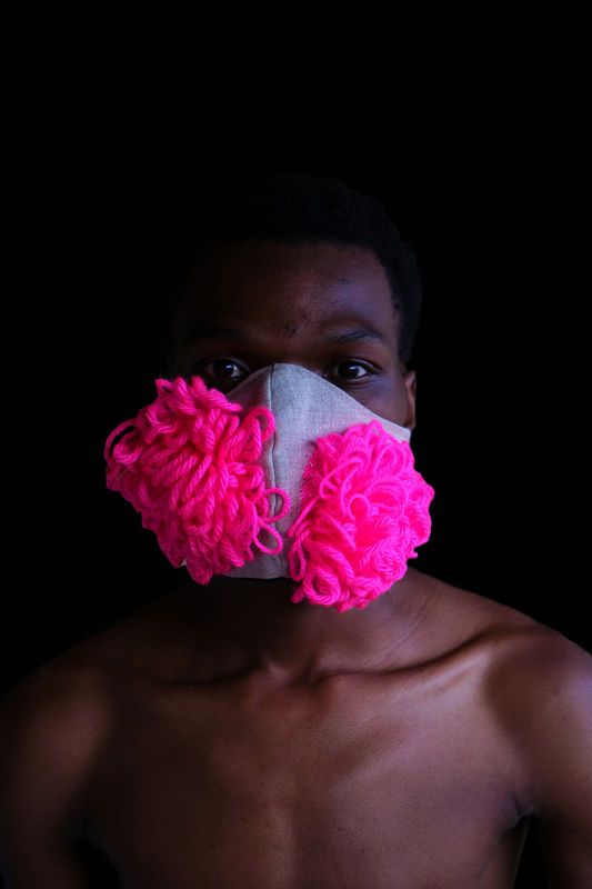 KUNSTFORUM International | COVID-19 'The Mask Project' | Pierre le Riche X Nonzuzo Gxekwa