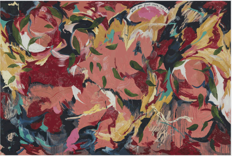 Diptych by Michael Yearwood-Dan, created over lockdown