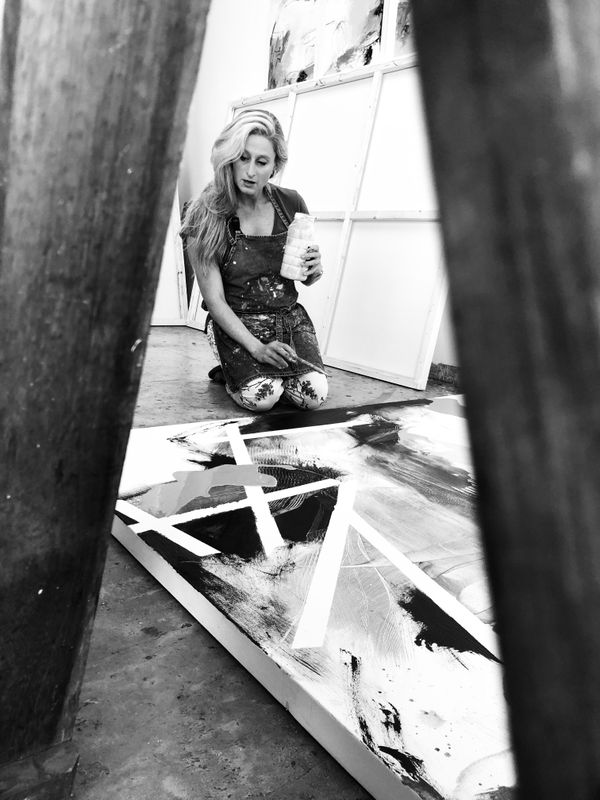 Natasha Barnes, Artist, Floral, Abstract, Turner Art Perspective, Essex Chelmsford Art Gallery