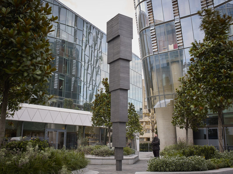 Idris Khan talks to the British Journal of Photography as his new public sculpture, 65,000 Photographs, goes on view in London