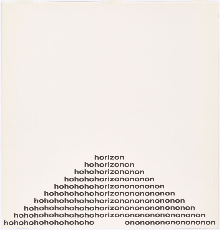 Hyperallergic writes about Concrete Poetry: Words and Sounds in Graphic Space, featuring Ian Hamilton Finlay